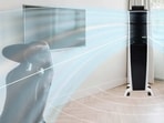 Stay cool and breathe easy with the Symphony Diet 3D 55i+ air cooler.