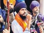 Waris Punjab De chief Amritpal Singh. (ANI)