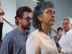 Celebs at Kishor Bajaj's prayer meet in Mumbai. (Viral Bhayani) Celebs at Kishor Bajaj's prayer meet in Mumbai. (Viral Bhayani)