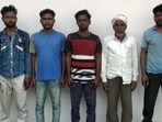 Five of the accused have been detained, Rajasthan police said. (ANI) Five of the accused have been detained, Rajasthan police said. (ANI)