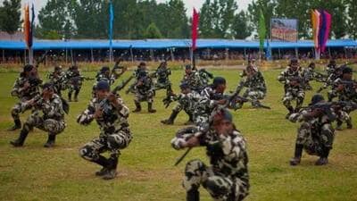 A Parliamentary committee has recommended that surveys be conducted to understand why paramilitary personnel were quitting their jobs. (Representative Image) A Parliamentary committee has recommended that surveys be conducted to understand why paramilitary personnel were quitting their jobs. (Representative Image)