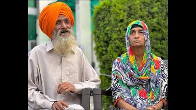 A mentally unstable brother-sister duo, who was living at their deserted house in Ambala Cantt’s Boh village, were rescued by a Punjab-based NGO last week. They were given a makeover by the society members and now their recent images are winning hearts on social media. (HT Photo) A mentally unstable brother-sister duo, who was living at their deserted house in Ambala Cantt’s Boh village, were rescued by a Punjab-based NGO last week. They were given a makeover by the society members and now their recent images are winning hearts on social media. (HT Photo)