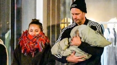 Alexander Skarsgard with Tuva Novotny. Alexander Skarsgard with Tuva Novotny.