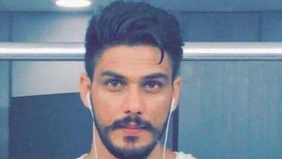 A photo of Amritpal Singh released by the Punjab Police. (Punjab Police) A photo of Amritpal Singh released by the Punjab Police. (Punjab Police)