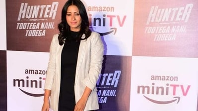 Barkha Bisht Sengupta, who was last seen in the web show Mukhbir - The Story of a Spy, is now returning with Hunter Tootega Nahi Todega. Nia Sharma has also performed a special song Daiyya Daiyya in the show. (Varinder Chawla) Barkha Bisht Sengupta, who was last seen in the web show Mukhbir - The Story of a Spy, is now returning with Hunter Tootega Nahi Todega. Nia Sharma has also performed a special song Daiyya Daiyya in the show. (Varinder Chawla)