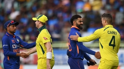 India face Australia in the third ODI in Chennai. (AFP) India face Australia in the third ODI in Chennai. (AFP)