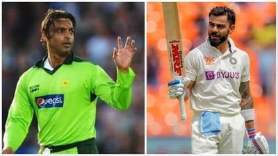 Akhtar had earlier backed Kohli to break Tendulkar's world record (Getty Images-AP) Akhtar had earlier backed Kohli to break Tendulkar's world record (Getty Images-AP)