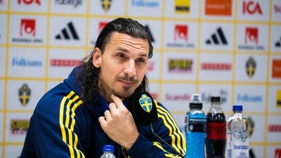 Sweden's forward Zlatan Ibrahimovic (AFP) Sweden's forward Zlatan Ibrahimovic (AFP)