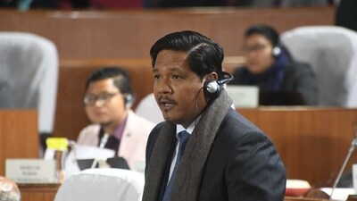 Megahalaya CM Conrad K Sangma (Twitter/@SangmaConrad) Megahalaya CM Conrad K Sangma (Twitter/@SangmaConrad)