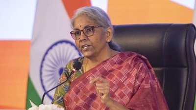 Finance minister Nirmala Sitharaman. (Bloomberg) Finance minister Nirmala Sitharaman. (Bloomberg)