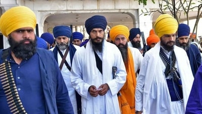 Pro-Khalistan leader - Amritpal Singh (Representation Image/ Twitter) Pro-Khalistan leader - Amritpal Singh (Representation Image/ Twitter)