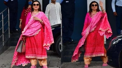 Rani Mukerji flew out of Mumbai for Guwahati. Rani Mukerji flew out of Mumbai for Guwahati.