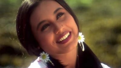 Rani Mukerji in a still from Kuch Kuch Hota Hai. Rani Mukerji in a still from Kuch Kuch Hota Hai.