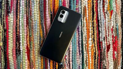 The Nokia X30 5G. (Vishal Mathur/ HT Photo) The Nokia X30 5G. (Vishal Mathur/ HT Photo)
