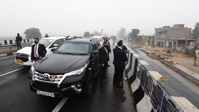 On January 5, 2022, Prime Minister Narendra Modi's convoy was stranded on a flyover due to a blockade by protesters in Ferozepur after which he returned from Punjab without attending any event, including a rally. (File)