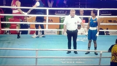 Italian top seed Assunta Canfora (63kg) was shockingly ousted through a knock out verdict