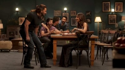 Salman Khan and Pooja Hegde in a still from Jee Rahe The Hum (Falling In Love). Salman Khan and Pooja Hegde in a still from Jee Rahe The Hum (Falling In Love).