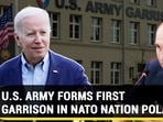 U.S. ARMY FORMS FIRST GARRISON IN NATO NATION POLAND U.S. ARMY FORMS FIRST GARRISON IN NATO NATION POLAND