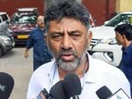 Karnataka Congress president DK Shivakumar. (PTI)