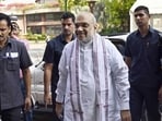 Shah will be visiting the poll-bound state on March 24 and 26 while PM Modi will come calling on March 25. (HT Photo/Sanjeev Verma) Shah will be visiting the poll-bound state on March 24 and 26 while PM Modi will come calling on March 25. (HT Photo/Sanjeev Verma)