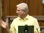 Kailash Gahlot presented Delhi Budget 2023  of  <span class='webrupee'>₹</span>78,800 crore on Wednesday. 