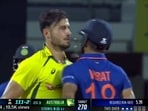 Virat Kohli bumped into Marcus Stoinis during India vs Australia 3rd ODI