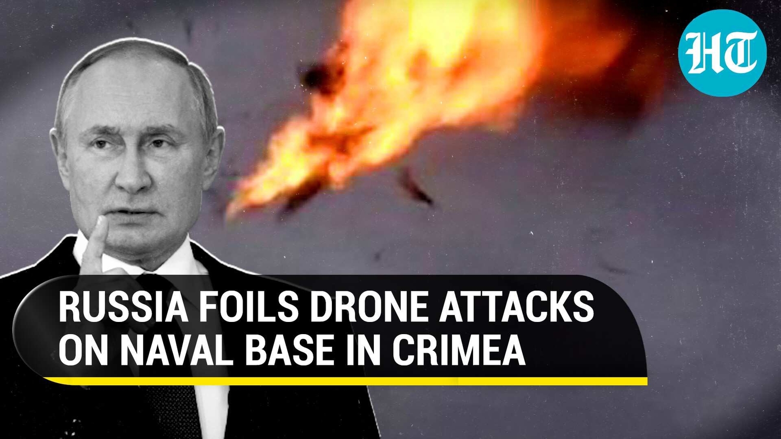 Russia thwarts wave of drone attacks on Sevastopol naval base in Crimea ...