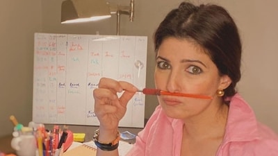 When Twinkle Khanna talked about being a not-so-serious person in life. (Instagram/twinklerkhanna)