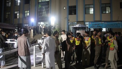 Prime Minister Shahbaz Sharif has asked disaster management officials to remain vigilant to handle any situation. (AP) Prime Minister Shahbaz Sharif has asked disaster management officials to remain vigilant to handle any situation. (AP)