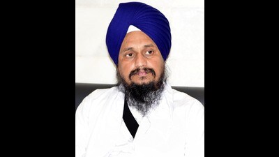 As per a poster released by the office of Akal Takht, the gathering is called for planning the future strategy by holding discussion on the circumstances prevailing in Punjab. (HT File Photo)
