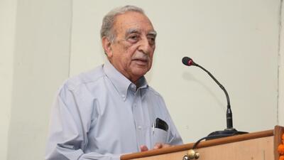 Former PGI director Dr Iqbal Chand Pathak. (HT File)