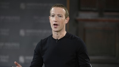 FILE - Facebook CEO Mark Zuckerberg speaks at Georgetown University in Washington. (AP) FILE - Facebook CEO Mark Zuckerberg speaks at Georgetown University in Washington. (AP)