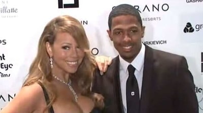 Nick Cannon with ex-wife Mariah Carey. Nick Cannon with ex-wife Mariah Carey.