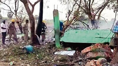 Police said while only seven to 10 people were allowed to work at the premises, the unit had employed more than 27 people. (Agencies)