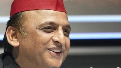 Samajwadi Party chief Akhilesh Yadav at a press conference in Lucknow on Wednesday. (PTI PHOTO) Samajwadi Party chief Akhilesh Yadav at a press conference in Lucknow on Wednesday. (PTI PHOTO)