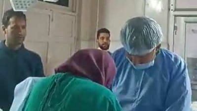 The Chief Medical Officer of Anantnag took to Twitter to share the incident. (Twitter/ @cmo_anantnag) The Chief Medical Officer of Anantnag took to Twitter to share the incident. (Twitter/ @cmo_anantnag)