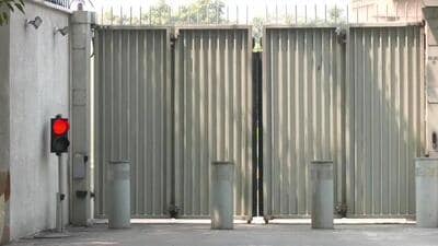 There were, however, no reports of any reduction in security personnel posted at the mission. (ANI image) There were, however, no reports of any reduction in security personnel posted at the mission. (ANI image)