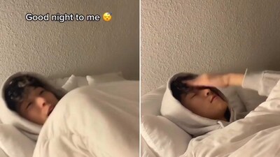The image is taken from the viral Instagram video that may remind you of importance of self-love. (Instagram/@youngchanmn)