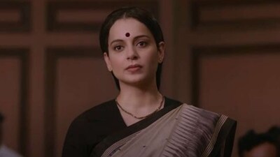 Kangana Ranaut as J. Jayalalithaa in Thalaivii.