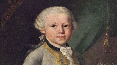 A painting of Mozart when he was six years old. (akg-images/picture alliance) A painting of Mozart when he was six years old. (akg-images/picture alliance)
