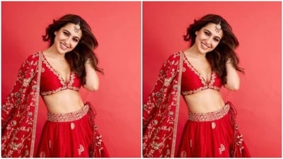 Sara Ali Khan’s ethnic tales are droolworthy. The actor, a few days back, decked up in a red ethnic ensemble and painted Instagram red all by herself.&nbsp; (Instagram/@saraalikhan95)
