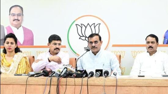 BJP state president VD Sharma (Twitter/vdsharmabjp)