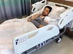 Anupam Mittal has shared a post of his shoulder injury.