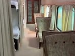 Sneak peek of Bharat Gaurav Deluxe Tourist train. Sneak peek of Bharat Gaurav Deluxe Tourist train.