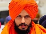 Waris Punjab De chief Amritpal Singh. (HT File)
