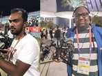 Mujeeb (left); Mohamed Rishard (right). 