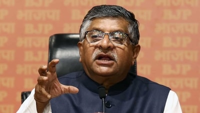 Bharatiya Janata Party (BJP) MP Ravi Shankar Prasad. (ANI) Bharatiya Janata Party (BJP) MP Ravi Shankar Prasad. (ANI)