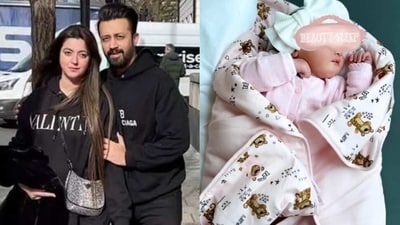 Atif Aslam and his wife Sara Bharwana welcomed their third child daughter, Halima. Atif Aslam and his wife Sara Bharwana welcomed their third child daughter, Halima.