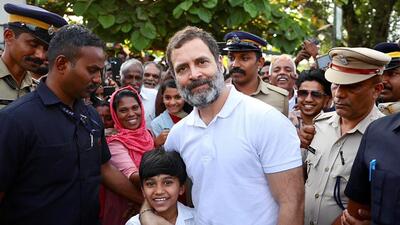 Congress leader Rahul Gandhi . (Twitter)