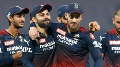 Du Plessis guided RCB to the playoffs in his first season as the captain of the Bengaluru-based franchise last year (IPL)